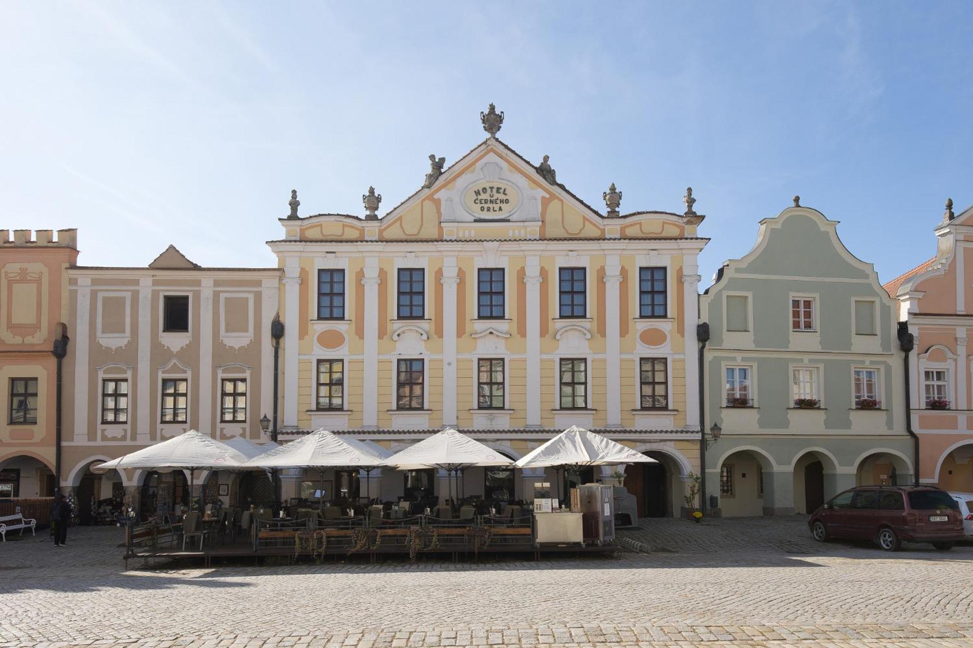 Hotel U Cerneho Orla Telč Εξωτερικό φωτογραφία