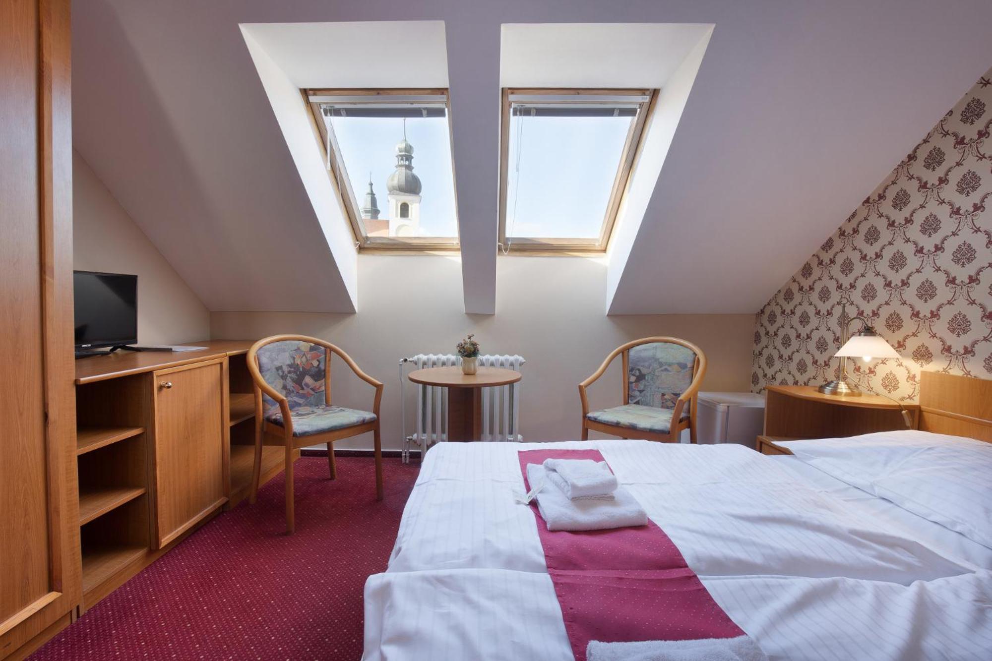 Hotel U Cerneho Orla Telč Εξωτερικό φωτογραφία
